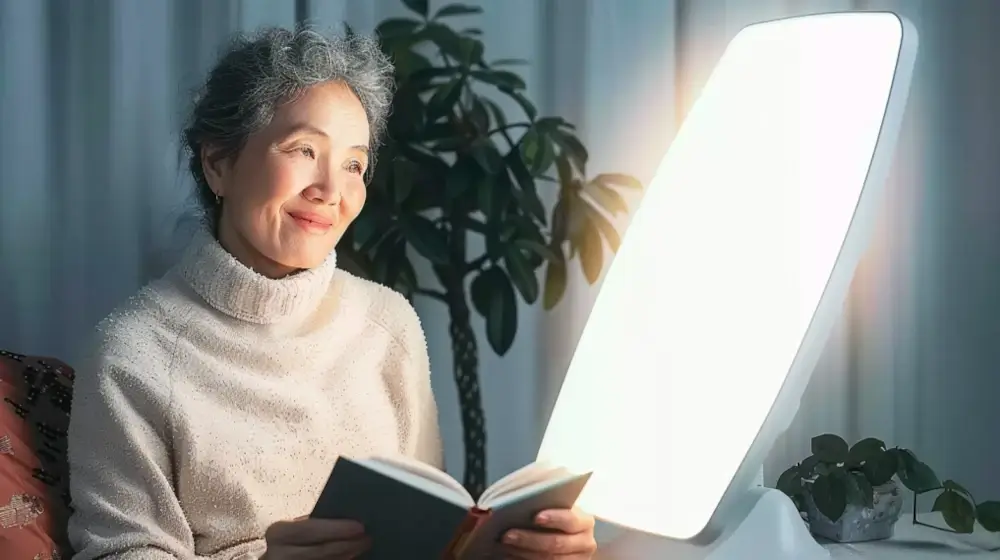 Cómo arreglar el ritmo circadiano: estrategias para un mejor descanso 3 luminoterapia 80