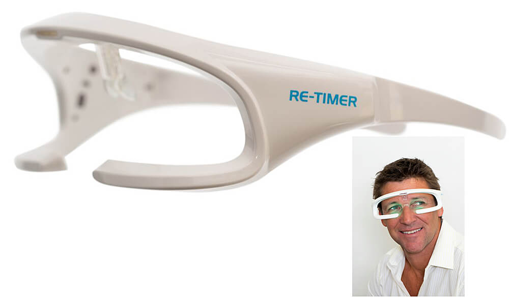 Gafas de luminoterapia: beneficios y opciones de compra 5 re timer gafas