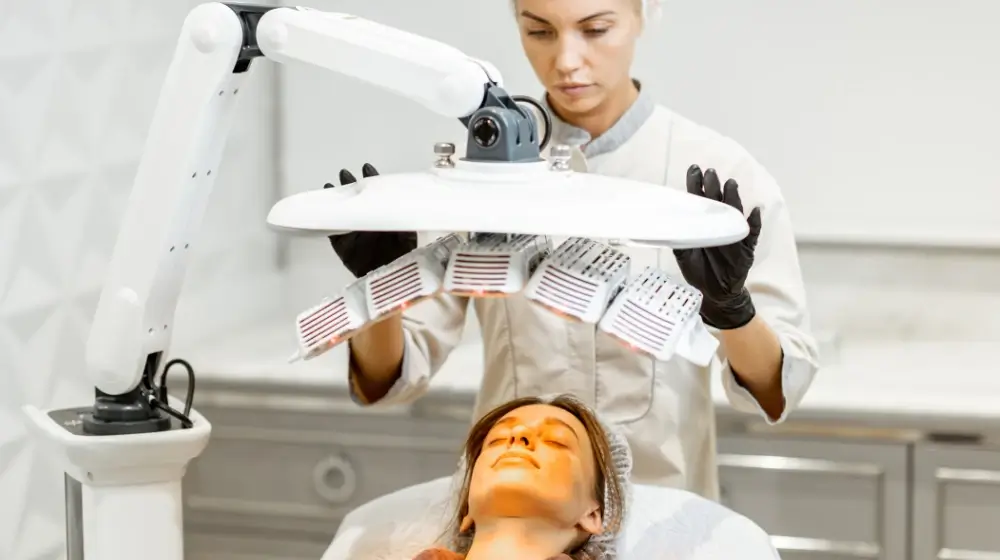 Fototerapia para el vitiligo: tratamiento avanzado y eficaz 4 Preparacin para sesion de fototerapia
